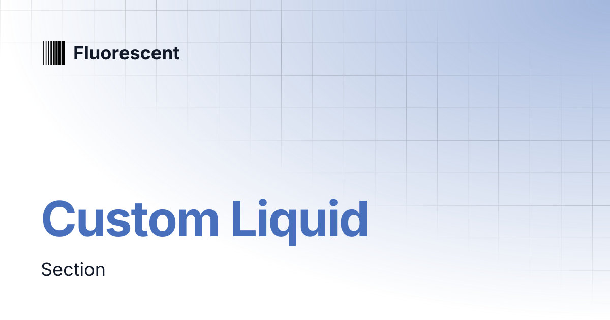 Custom Liquid | Eclipse | Fluorescent